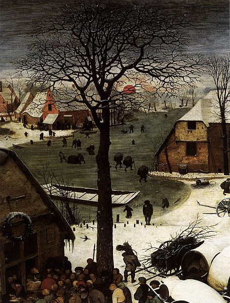 Pieter Bruegel the Elder The Census at Bethlehem